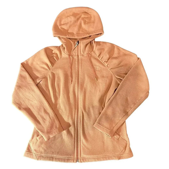 The‎ North Face Hooded Full Zip Fleece Jacket Women's Size Medium - Picture 1 of 6